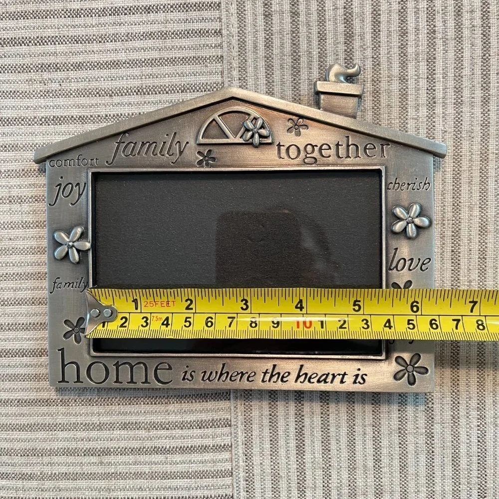 Home Is Where The Heart Is House Picture Frame